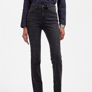 Madewell Black Stovepipe Jeans